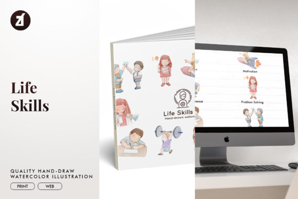 Children Skills Set1 Illustrations: A Designer’s Real-World Review for Branding and Commercial Projects