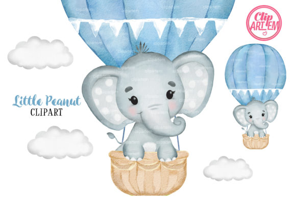 Elephant Hot Air Balloon Blue Cloud: A Designer’s Review for Real Client Projects