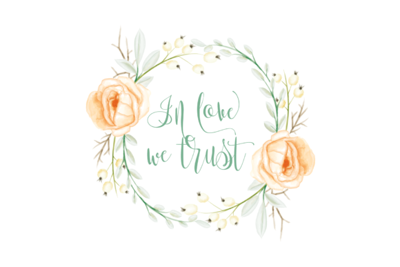 Floral Blossom Bouquet Frame: A Versatile Illustration for Local Branding