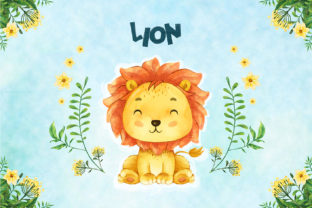 Lion Nursery Decor Illustrations: Bold Charm for Playful Branding Projects