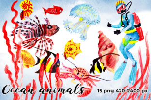Ocean Animals Illustrations: Visual Depth for Content Publishing