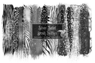 Silver Safari Brush Strokes Clipart Review for Real Embroidery Projects